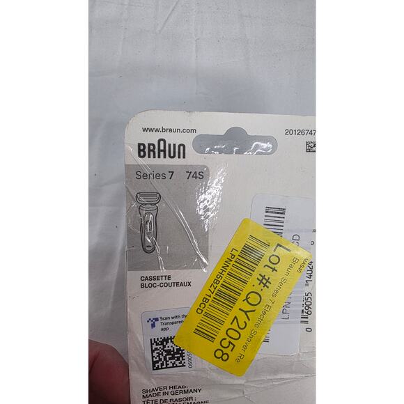 Braun Series 7 Shaver Head 74S Compatible 7 7120s 7125s 7127cs 7171cc 7175cc - Picture 3 of 7